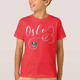 Oslo Heart, Norway T-Shirt
