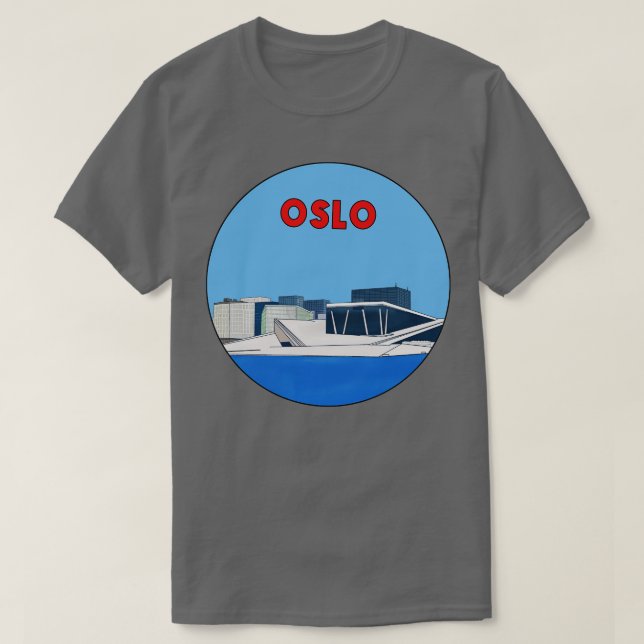 Oslo Norway 2 T-Shirt (Design Front)