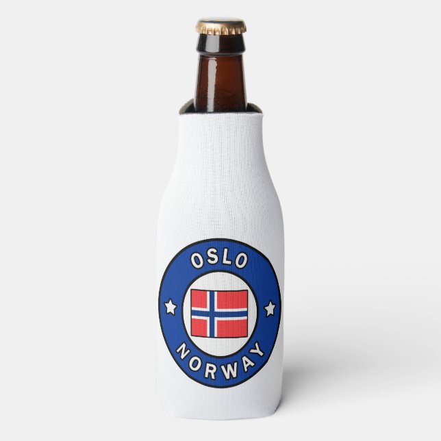 Oslo Norway Bottle Cooler (Bottle Front)