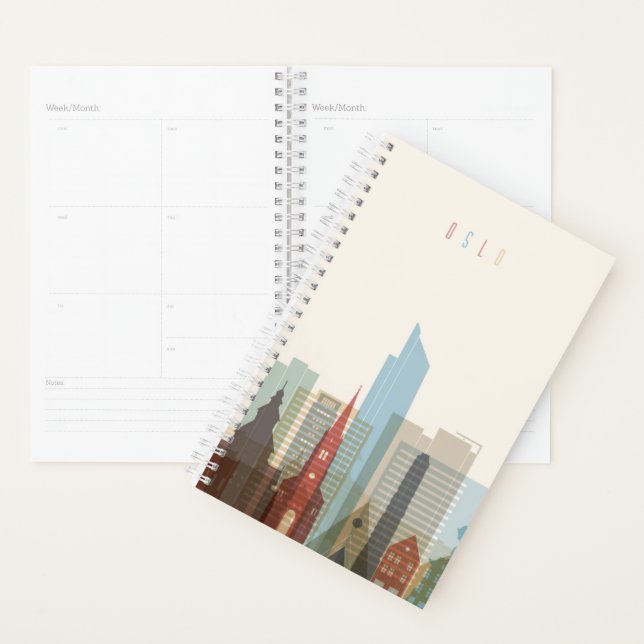 Oslo, Norway | City Skyline Planner (Display)