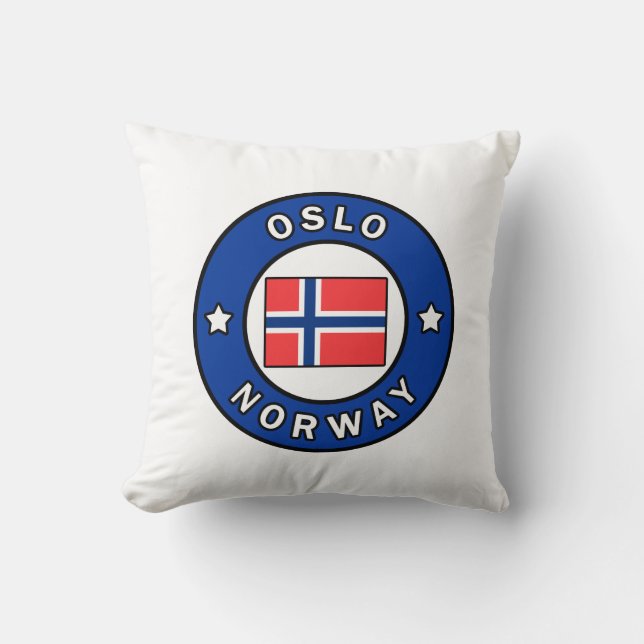 Oslo Norway Cushion (Front)