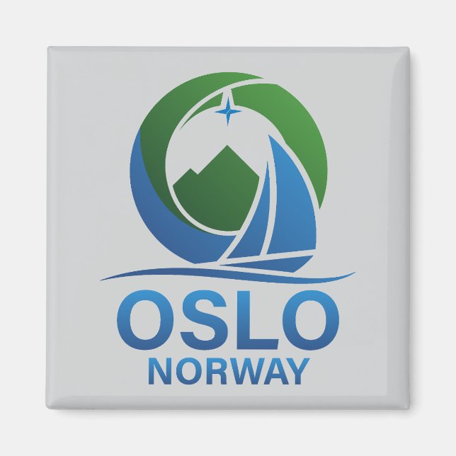 Oslo Norway Europe Magnet (Front)