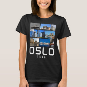 Oslo Norway Famous Sights  Oslo T-Shirt