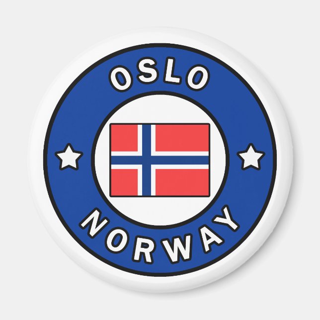 Oslo Norway Magnet (Front)