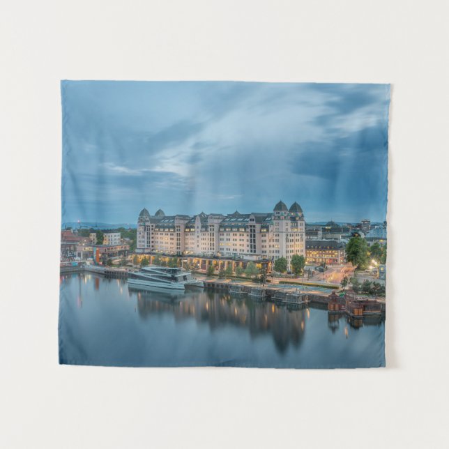 Oslo Norway Tapestry (Front (Horizontal))