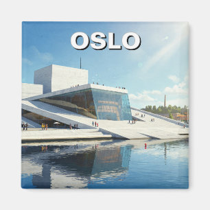 Oslo Norway Travel Magnet