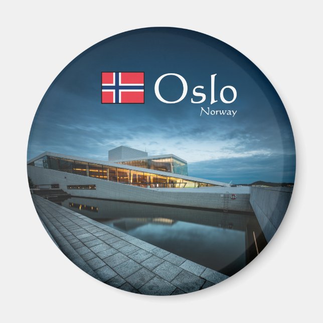Oslo Opera House Magnet (Front)