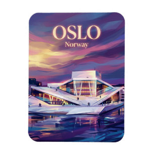 Oslo Opera House Norway Magnet