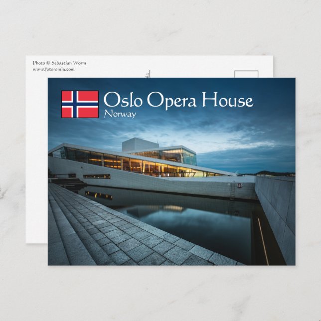 Oslo Opera House Postcard (Front/Back)