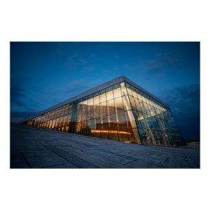 Oslo Opera House Poster