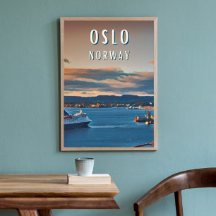 Oslo, the city of Scandinavian culture Poster