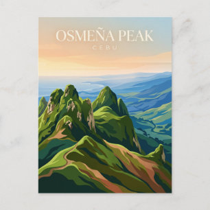Osmeña Peak Philippines Postcard