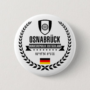 Osnabrück 6 Cm Round Badge