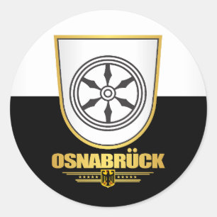 Osnabruck Classic Round Sticker