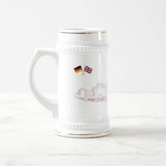 Osnabrück Garrison Commemorative White Stein