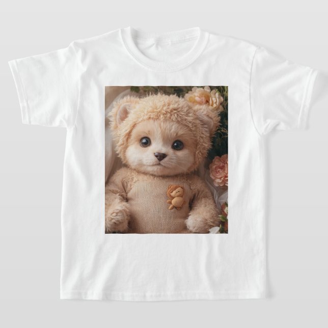 Oso de peluche T-Shirt (Laydown)