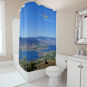 Osoyoos Desert Wine Country Shower Curtain