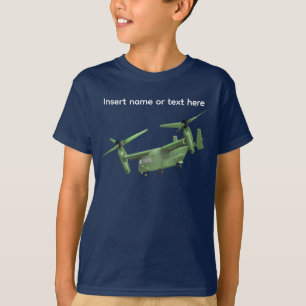Osprey Aircraft with space for name T-Shirt