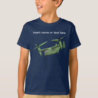 Osprey Aircraft with space for name T-Shirt