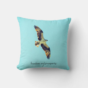 Osprey art cushion