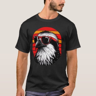 Osprey Bird Sunglasses Sunset Retro Style Vintage T-Shirt