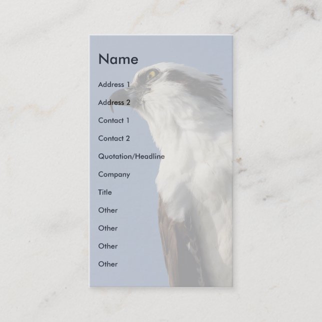 osprey business card (Front)
