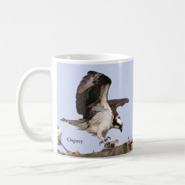 Osprey Coffee Mug by BirdingCollectibles (Left)