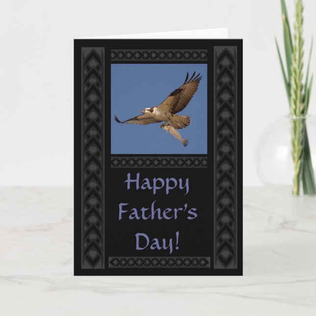 Osprey Father's Day card (Front)