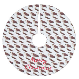 Osprey Hawk Raptor Thunder_Cove Brushed Polyester Tree Skirt