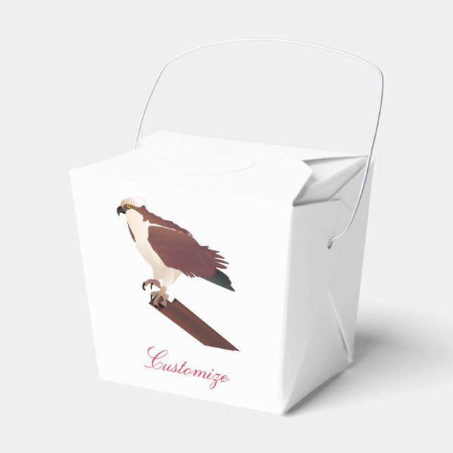 Osprey Hawk Raptor Thunder_Cove Favour Box (Front Side)