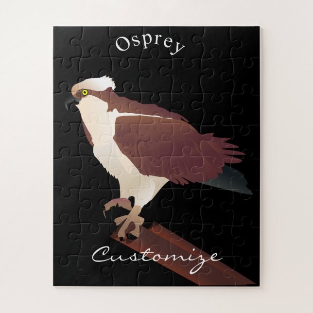 Osprey Hawk Raptor Thunder_Cove Jigsaw Puzzle (Vertical)