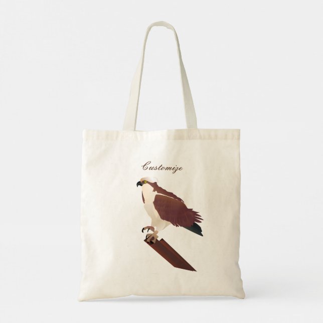 Osprey Hawk Raptor Thunder_Cove Tote Bag (Back)