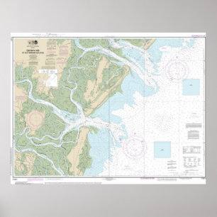 Ossabaw and St Catherines Sounds Nautical Chart