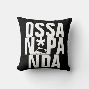 ossan*panda bear throw pillow