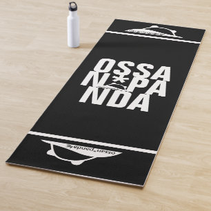 ossan*panda bear  yoga mat
