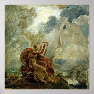 Ossian Conjures Up the Spirits Poster
