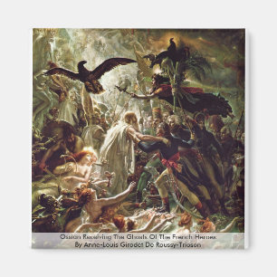 Ossian Receiving The Ghosts Of The French Heroes Magnet