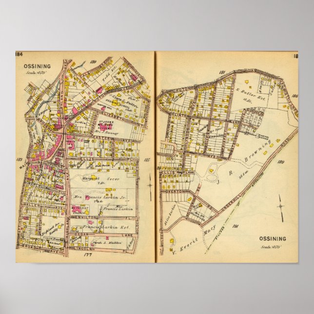 Ossining, New York 4 Poster (Front)