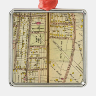 Ossining, New York Metal Tree Decoration