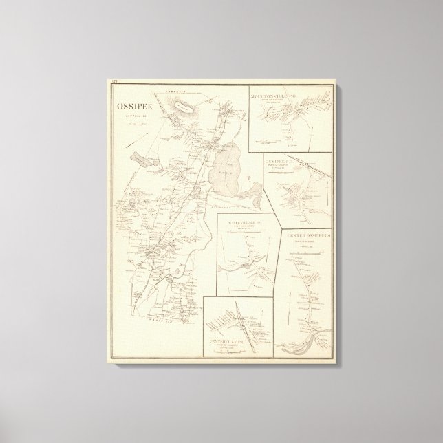 Ossipee, Carroll Co Canvas Print (Front)