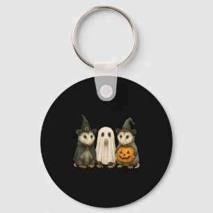 Ossum Halloween Ssum Witch Ghost Pumpkin  Key Ring