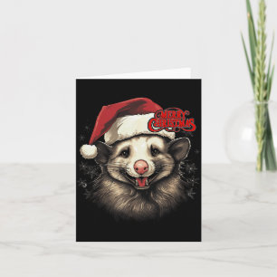 Ossum Ssum Funny Merry Christmas Santa Matching Fa Card