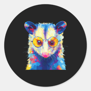 Ossum Ssum Sungles Classic Round Sticker