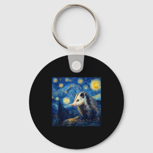Ossum Ssum Van Gogh Starry Night  Key Ring