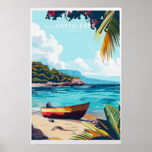 ostalegre Mexico Travel Print
