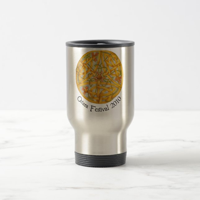 Ostara Festival Knot Travel Mug (Center)