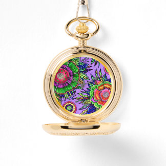 OSTARA: Mystic Violet- Collector’s Pocket Watch