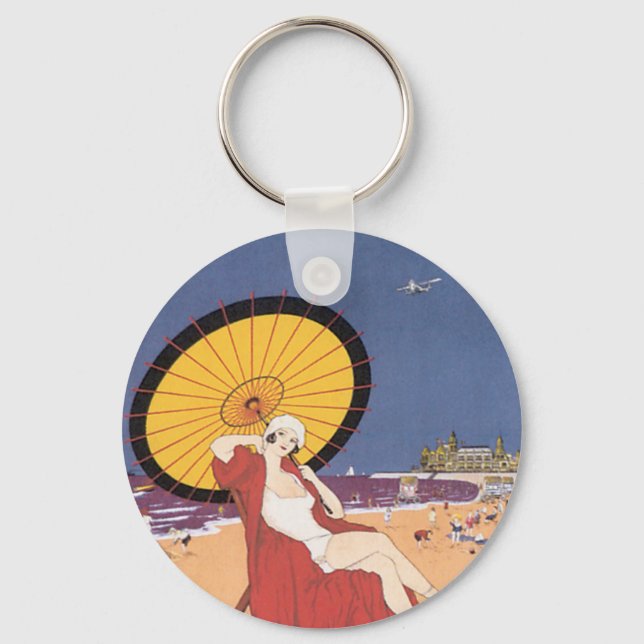 Ostende - Belgique Key Ring (Front)