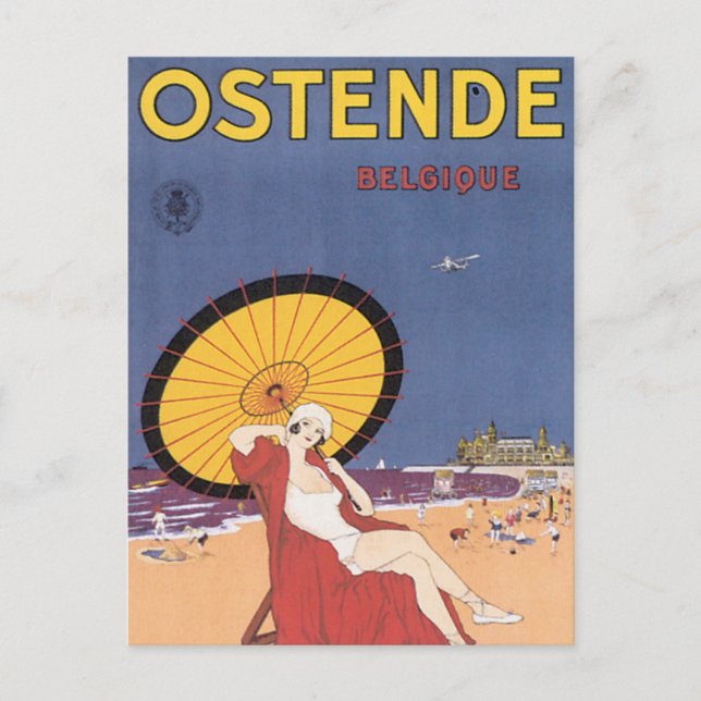 Ostende - Belgique Postcard (Front)
