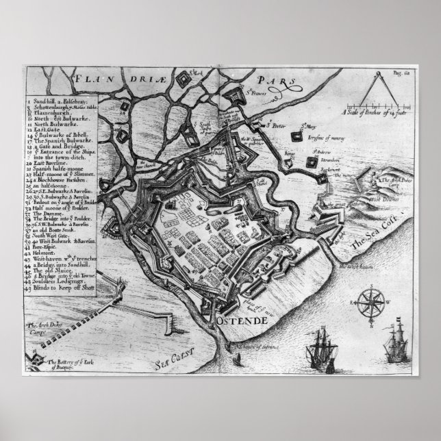 Ostende, from 'Commentaries Poster (Front)